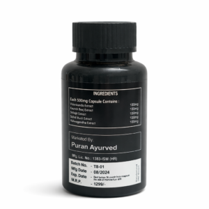 Extra Time Booster Capsules – Herbal Strength & Performance Support - Image 3